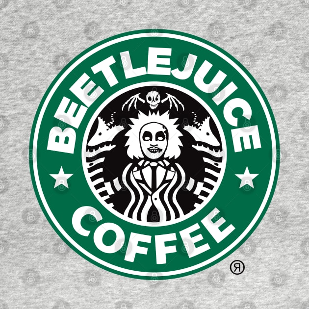 BeetleJuice Coffee by Alema Art